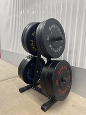 Set Piastre Paracolpi 150KG Piastre Pesi Olimpiche in Gomma con Albero Pesi Palestra