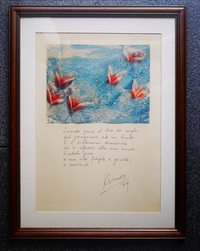 Dipinto con fiori - dipinto,