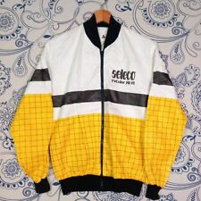 SELECO TV COLOR HI - FI GIACCA A VENTO VINTAGE 80S POLYETHILENE MADE IN ITALY M 