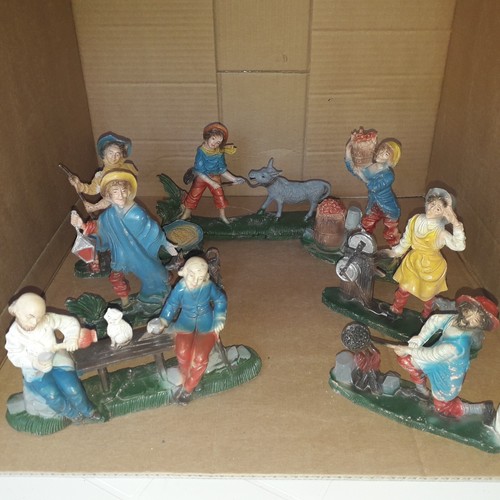 Lotto statuine presepe - lotto, 7