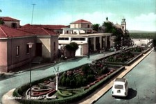 R. Calabria Polistena Piazzale Trinità, auto epoca F. Grande  spedita