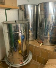 5 botti in acciaio per olio o vino in vendita anche singolarmente