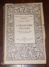 L'UMANESIMO ITALIANO VITA