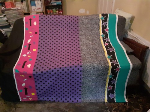 Memphis fabric rare nathalie - rare,