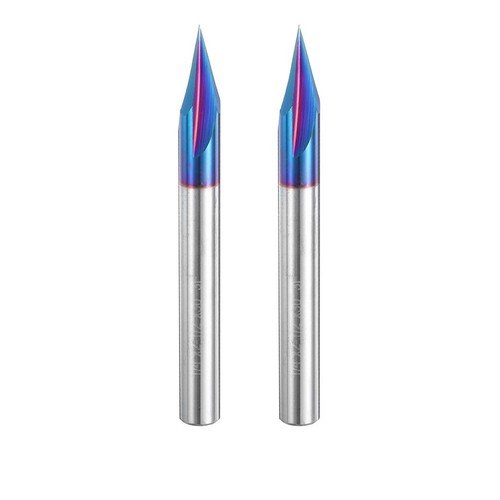 Accessorio fresa carburo - , v-bit