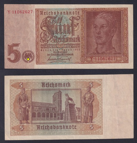 Banconota germania - germania, 5