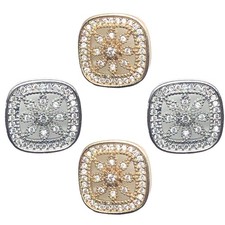  4 Pcs Bottoni Per Cappotto