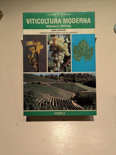 Libro viticoltura moderna - libro,