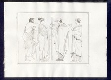 SCENA SU VASO ANTICO ,  di