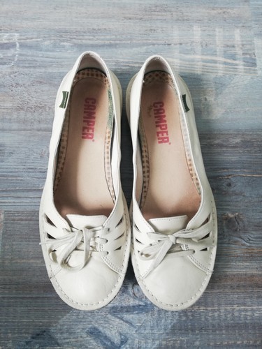 Ballerina camper vera pelle