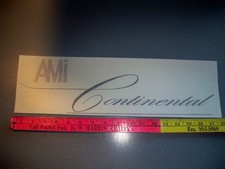AMI Continental Jukebox Vinile