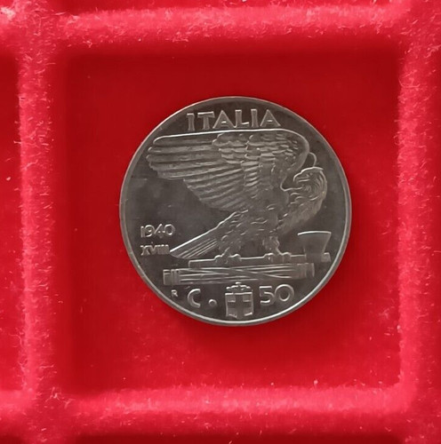 Italia regno moneta 50 - moneta,