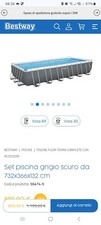 piscina fuoriterra usata marca bestway