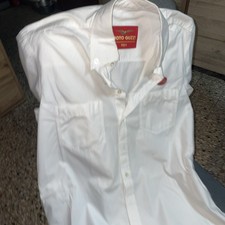 Camicia bianca moto - guzzi,