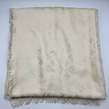 Stola Louis Vuitton seta lana bianca ref. 402336 anno 2020 ca