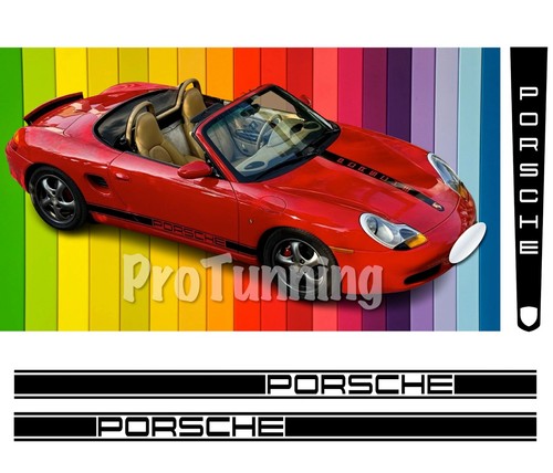 Porsche set adesivo sticker - 3,