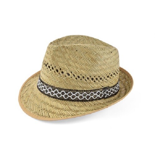 Cappello uomo paglia trilby - cappello,
