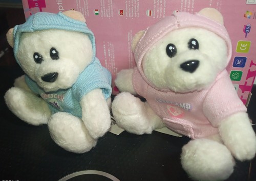 Peluche portachiavi baby - portachiavi,
