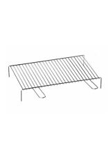 Graticola Griglia per Camino Barbecue Carne Pesce in Acciaio Cromato con Piedini