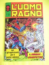 L' UOMO RAGNO # 153 ADESIVI APPICCICANTE CORNO SUPER EROI 1976 GADGET SPIDERMAN