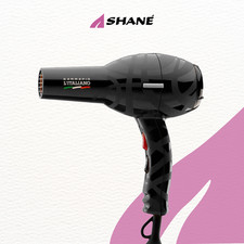 GAMMA PIU' + L'Italiano Asciugacapelli Phon 2000w Black - Gammapiù