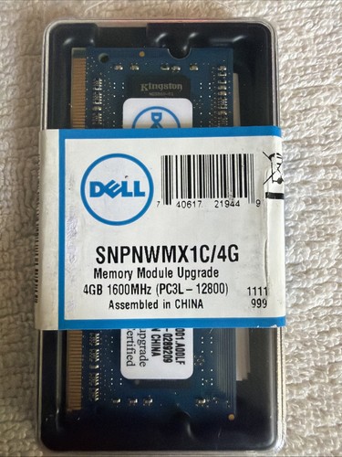 Dell ddr3 1600mhz sodimm - 1600mhz,