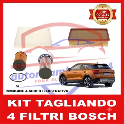 Kit tagliando filtri bosch - kit,