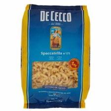 PASTA DE CECCO SPACCATELLA N°171 PASTA CORTA ITALIANA SEMOLA DI GRANO DURO 1 Kg