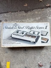 WEST BEND SERVER BUFFET ELETTRICO II Acciaio Inox 89010