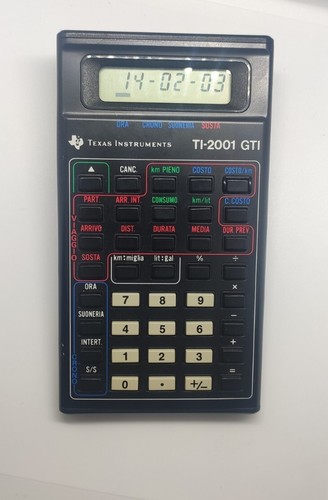 Texas instruments 2001 gti - texas,