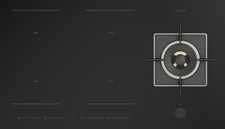 Piano Cottura a Induzione e Gas 5 Fuochi Fulgor Milano FCHH 905 ID TS G DWK BK