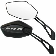 SPECCHI SPECCHIETTI MANUBRIO INFINITY LOGO ARGENTO KAWASAKI ER-5 500 ER5 ER 5