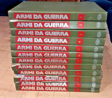 ARMI DA GUERRA enciclopedia delle armi del XX secolo De Agostini 12 raccoglitori