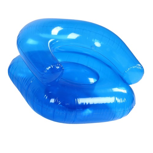 Poltrona gonfiabile blu - gonfiabile,