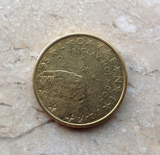 50 Centesimi Di Euro Slovenia 2007 Monte Triglav Conservazione Come Da Foto