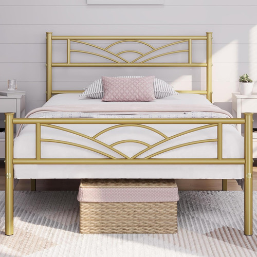 Struttura letto metallo con - metallo,