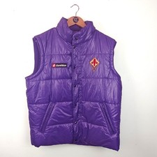 FIORENTINA SMANICATO LOTTO HOME JACKET SLEEVELESS 2005-2006