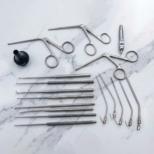 Strumenti per miringotomia set