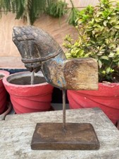 Staffa statuina cavallo antico