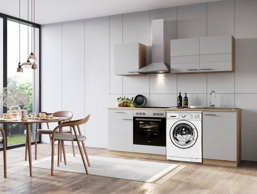 Cucina lineare vuoto - cucina,