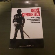 20 spartito BRUCE SPRINGSTEEN Secret garden 1995 JUBAL