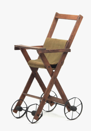 Antica sedia per bambole - sedia,