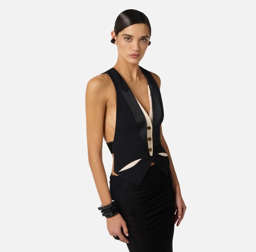 Elisabetta franchi gilet in - elisabetta,