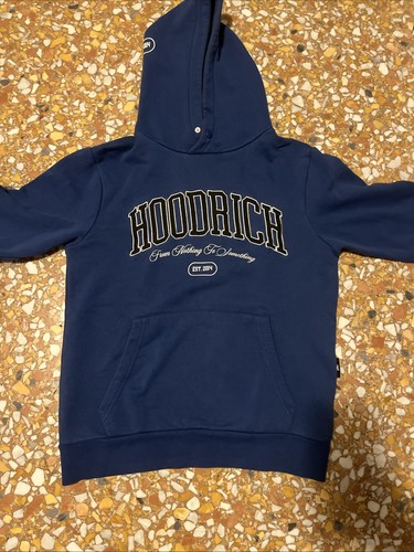 Felpa hoodrich blu - blu-, taglia