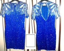 ABITO DONNA - DRAG QUEEN - TAGLIA IRREGOLARE (L) anni 80