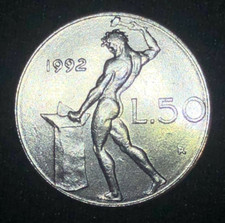 50 lire - Italia  - 1992