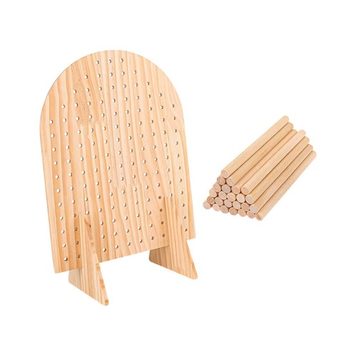 Espositore per pannello forato