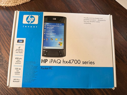 Ipaq hx4700 pocket - hp, pc