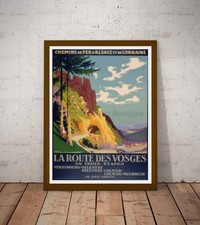 Affiche-Poster Vintage Vosges