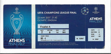 Biglietto Completo Finale UEFA Champions League 2007 - AC MILAN v. LIVERPOOL